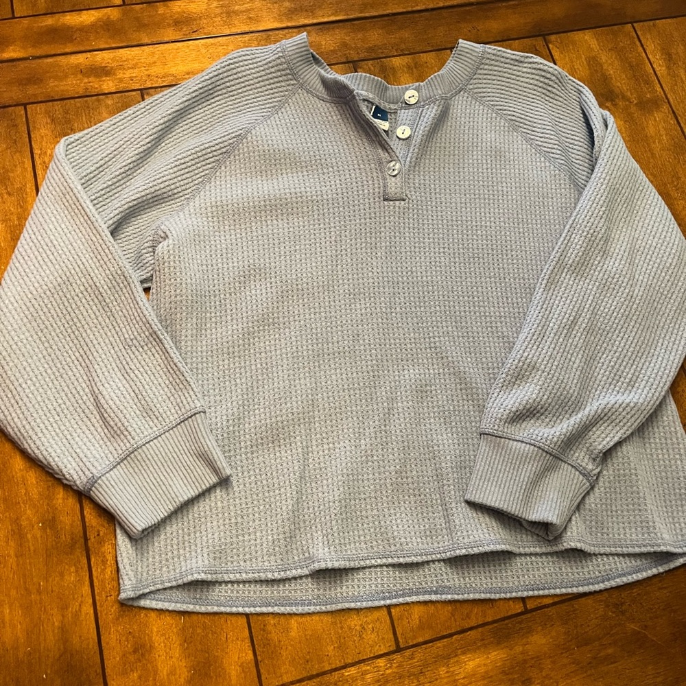 Old Navy Waffle Shirt